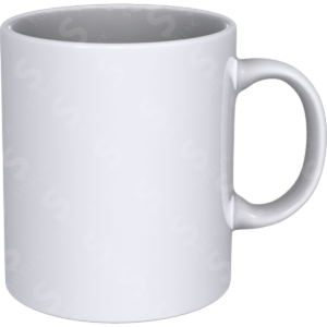 Taza de cerámica 11oz. Blanca. Linea Ollin