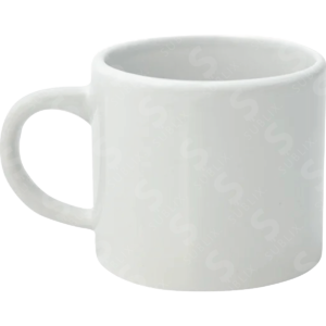 Taza de cerámica 03oz. Blanca. Imaq