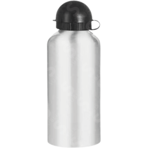 Botella Deportiva Aluminio 600 ml Tapa Bola (Liquidación)