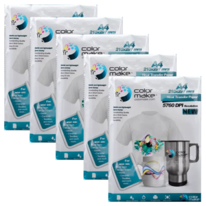 Papel de sublimación A4. Light ColorMake