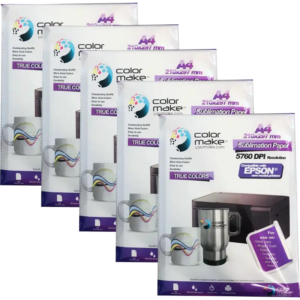 Papel de sublimación A4. 100gr. True Colors ColorMake