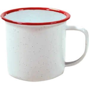 Taza de cerámica 11oz Estilo Peltre Borde Color Make