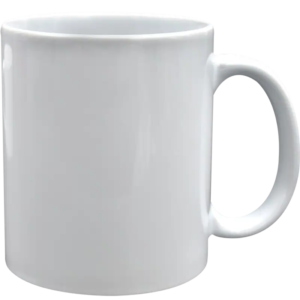 Taza de cerámica 11oz Blanca Reforzada Grado AAA (Caja de 36) Color Make