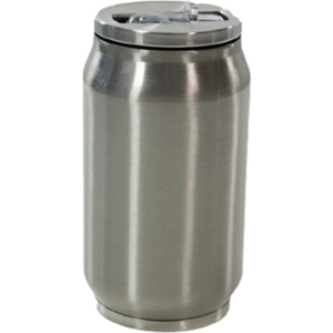 Lata de Acero 300ml Tipo Refresco  Plata Color Make