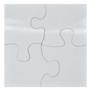 Rompecabezas de MDF. 4 Piezas. 3mm. ColorMake