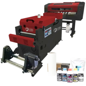Sistema de Impresión DTF 302i Color Make High Speed; Impresora DTF 2 Cabezales Epson XP600 (Incluye: Impresora, Horno, Tintas, Film, polvo) Color Make