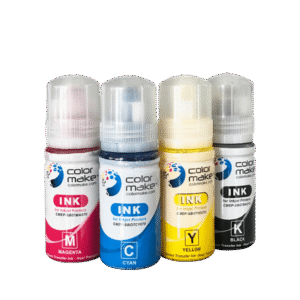 Tinta de sublimación Bote 70ml (Kit de 4 Colores CMYK) Color Make