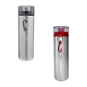 Botella de aluminio 750ml Plata tapa de rosca (Caja de 12) Color Make