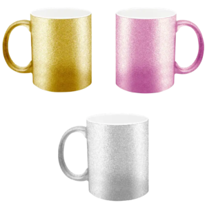 Taza de cerámica 11oz. Diamantada (Caja de 6)