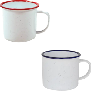 Taza de cerámica 11oz Estilo Peltre (Caja de 48)  Color Make