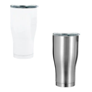 Termo Vaso de acero 20oz León blanco (Caja de 5)